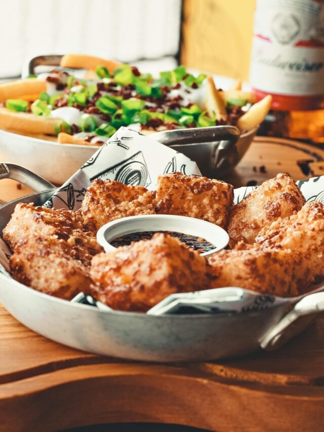 Fried Food in a Pan